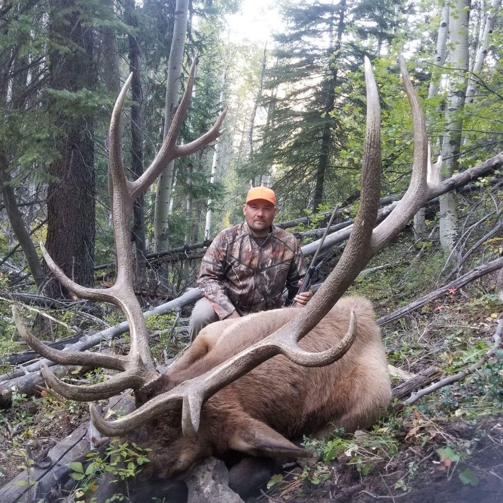 Guided elk hunt Bookcliff
