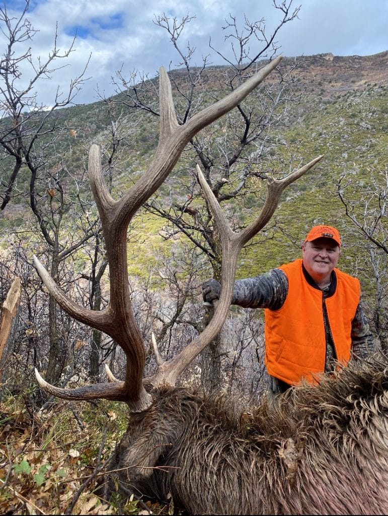  2021 guided elk hunting Colorado.