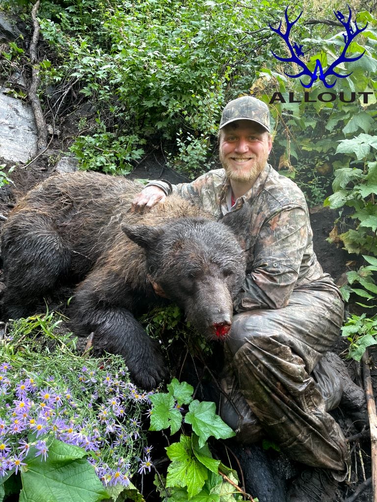 Unit 61 guided black bear hunt