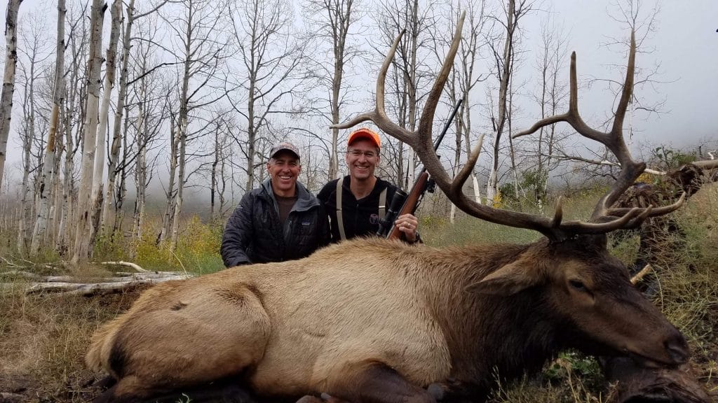 Rifle bull elk hunt in unit 61 Colorado