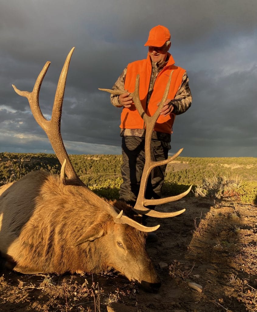 Successful guided elk hunt in 2022.